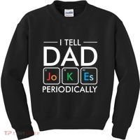 I Tell Dad Jokes Periodically Kids Sweatshirt thumb 0