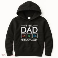 I Tell Dad Jokes Periodically Kids Hoodie thumb 0