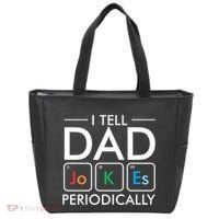 I Tell Dad Jokes Periodically Tote Bag thumb 0