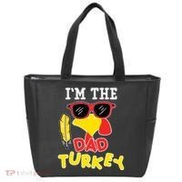 Im The Dad Turkey Funny Thanksgiving Tote Bag thumb 0