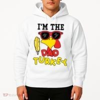 Im The Dad Turkey Funny Thanksgiving Hoodie thumb 2
