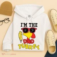 Im The Dad Turkey Funny Thanksgiving Hoodie thumb 4