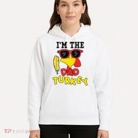 Im The Dad Turkey Funny Thanksgiving Hoodie thumb 5