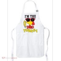 Im The Dad Turkey Funny Thanksgiving Apron thumb 0