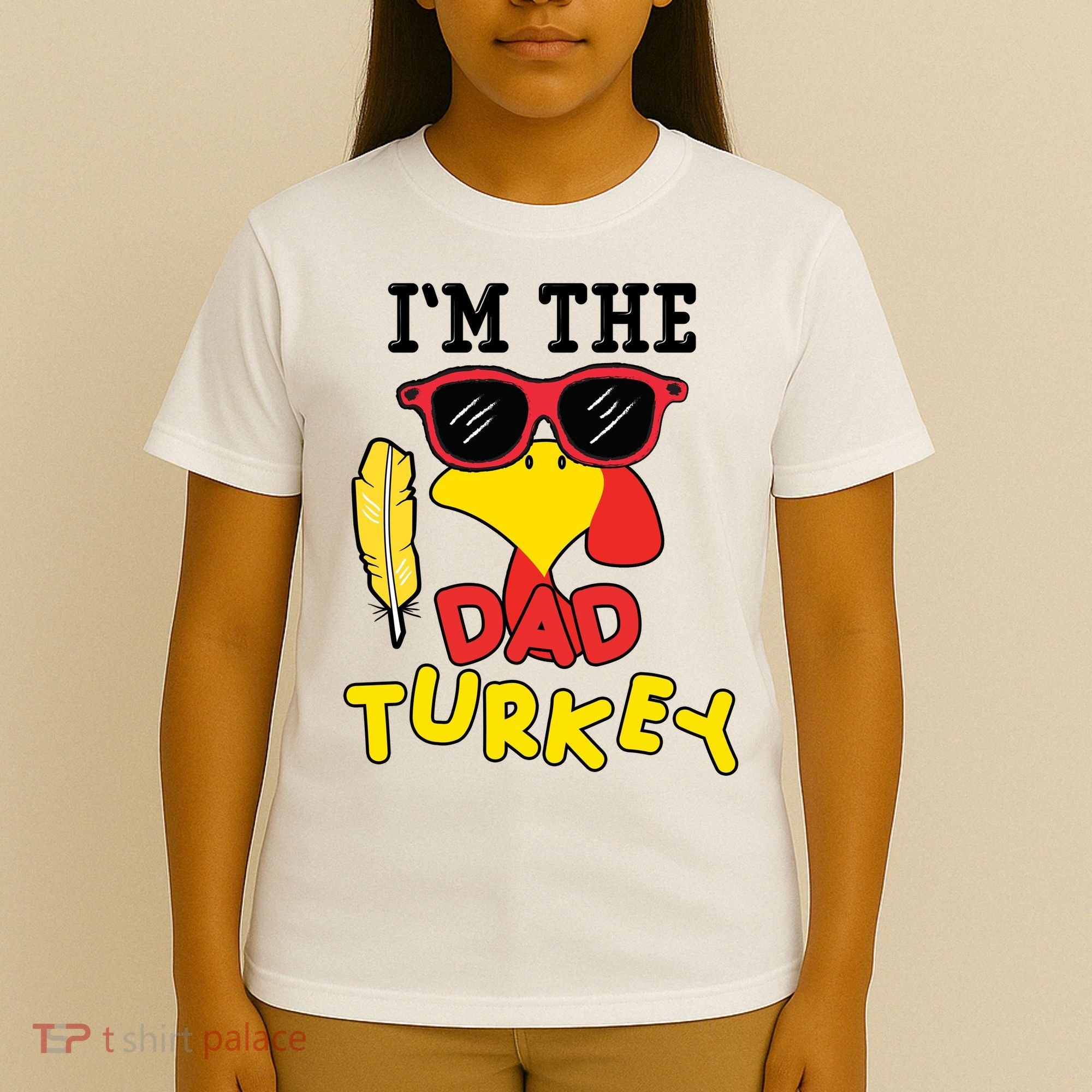 Im The Dad Turkey Funny Thanksgiving T-Shirt