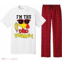 Im The Dad Turkey Funny Thanksgiving Pajama Set thumb 0