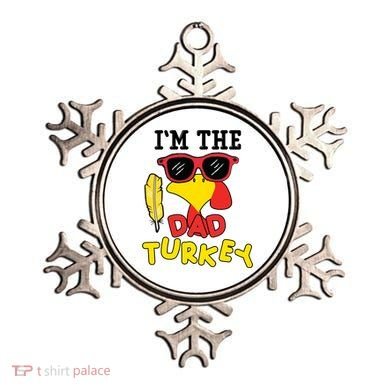Im The Dad Turkey Funny Thanksgiving Ornament