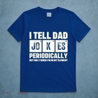 I Tell Dad Jokes Periodically Elet Vintage FatherS Day Meaningful Gift T-Shirt thumb 5