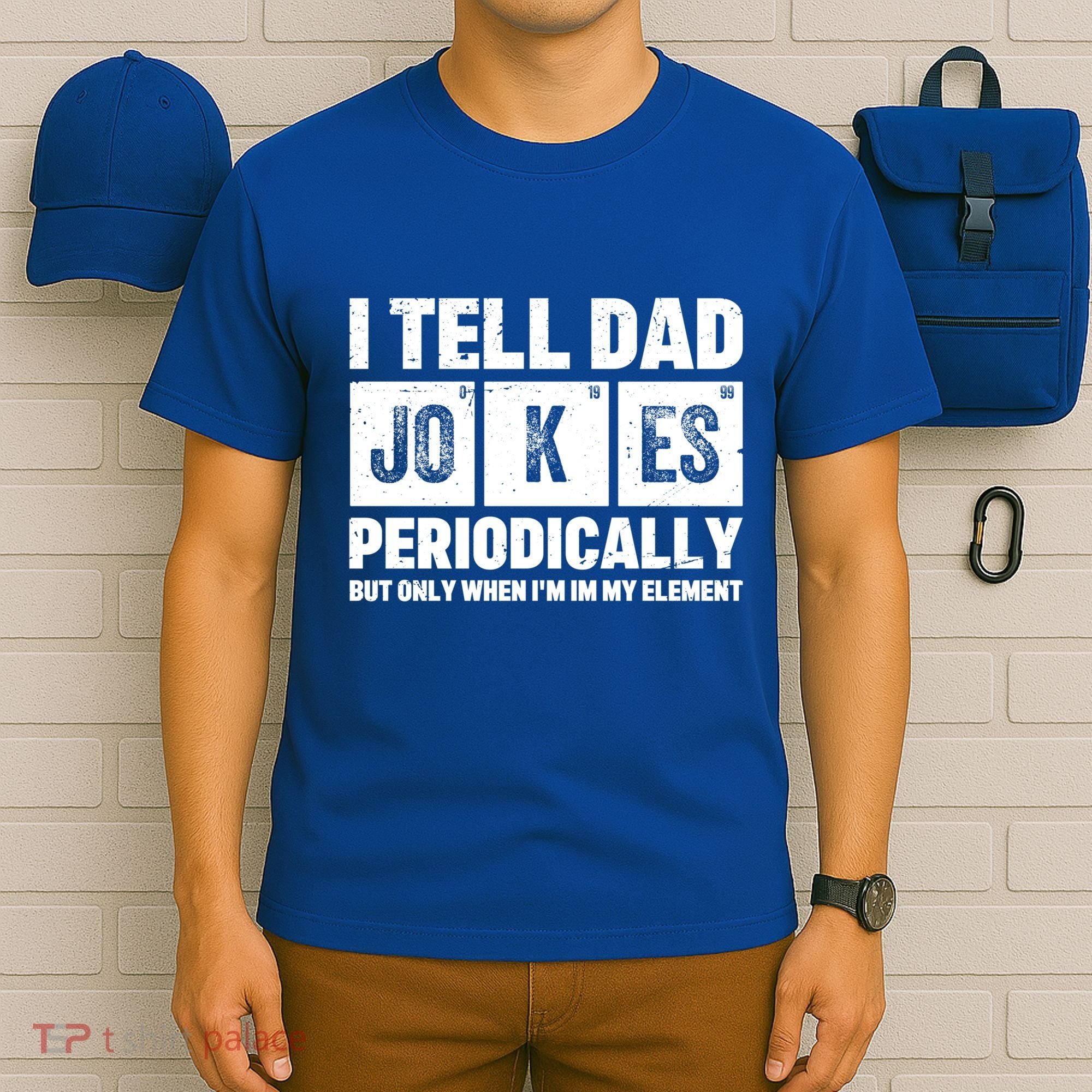 I Tell Dad Jokes Periodically Elet Vintage FatherS Day Meaningful Gift T-Shirt