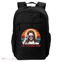 Im Telling Dad Funny Jesus Sayings Bible Verse Fathers Day Backpack thumb 0