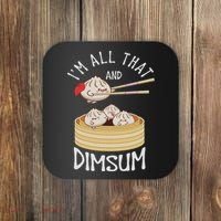 I'm That Dim Sum Funny Chinese Food Meme Kawaii China Coaster thumb 0