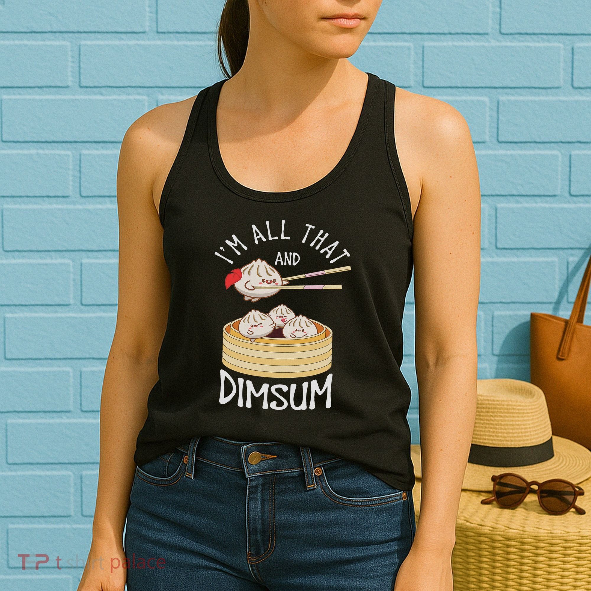 I'm That Dim Sum Funny Chinese Food Meme Kawaii China Women's Tank Top