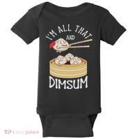I'm That Dim Sum Funny Chinese Food Meme Kawaii China Baby Bodysuit thumb 0