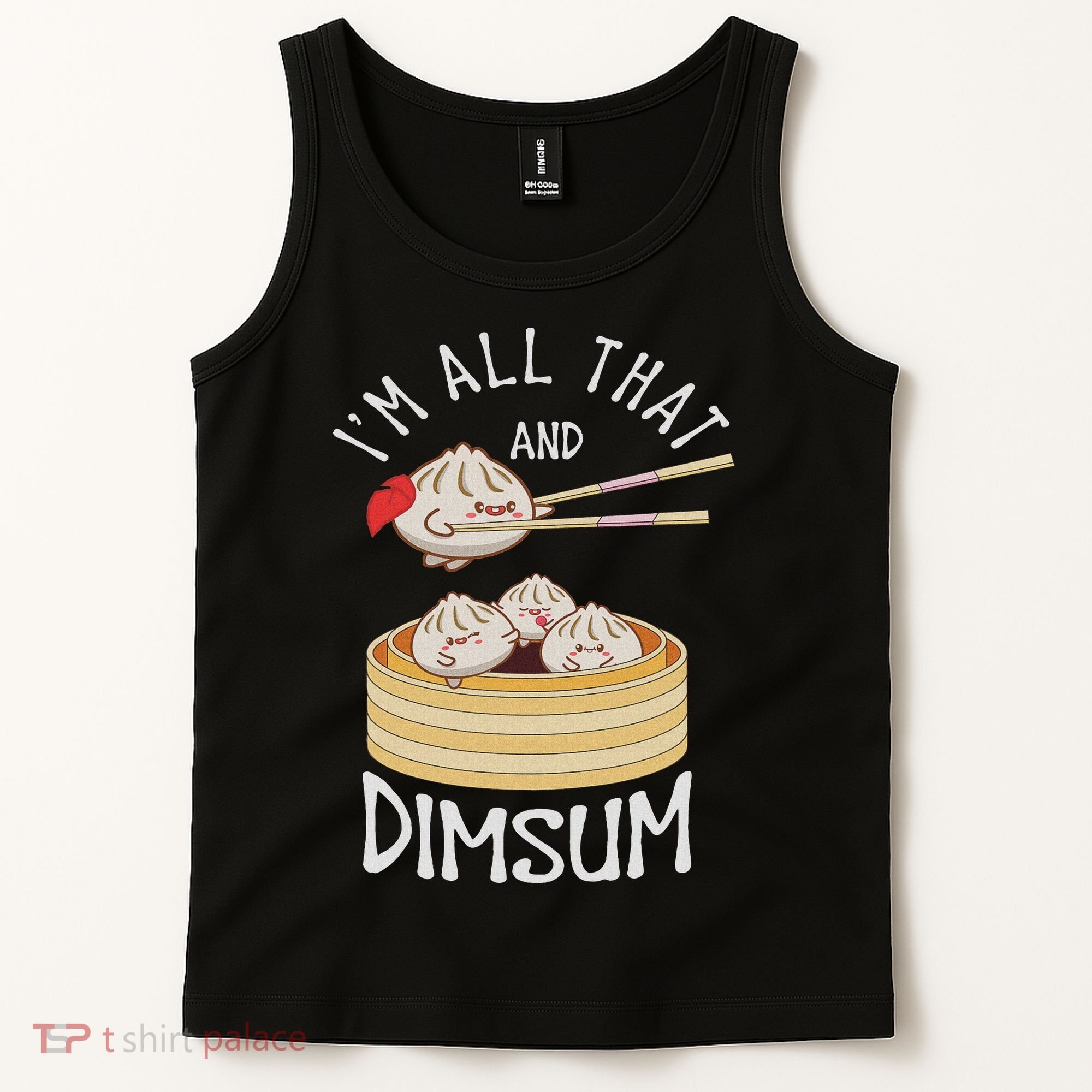 I'm That Dim Sum Funny Chinese Food Meme Kawaii China Tank Top