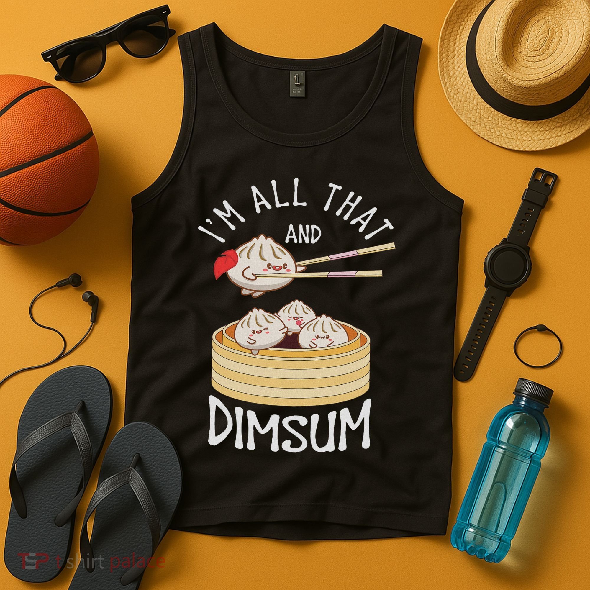 I'm That Dim Sum Funny Chinese Food Meme Kawaii China Tank Top