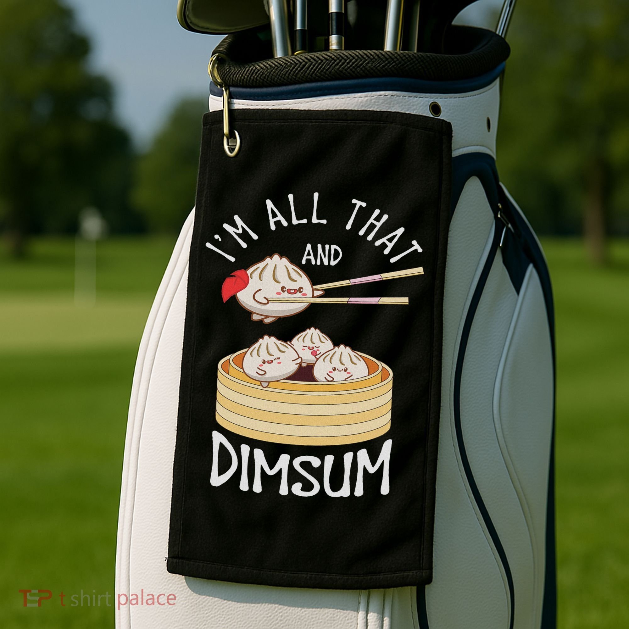 I'm That Dim Sum Funny Chinese Food Meme Kawaii China Golf Towel