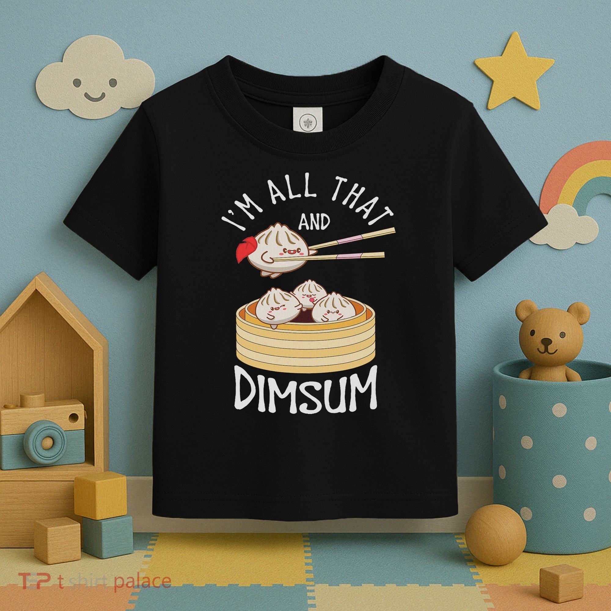 I'm That Dim Sum Funny Chinese Food Meme Kawaii China Toddler T-Shirt