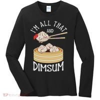 I'm That Dim Sum Funny Chinese Food Meme Kawaii China Women's Long Sleeve Shirt thumb 0
