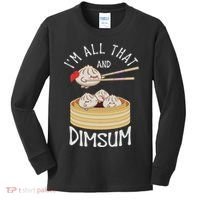 I'm That Dim Sum Funny Chinese Food Meme Kawaii China Kids Long Sleeve Shirt thumb 0