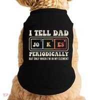 I Tell Dad Jokes Periodically Element Doggie Tank thumb 0