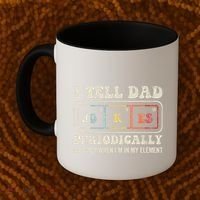 I Tell Dad Jokes Periodically Element Coffee Mug thumb 2