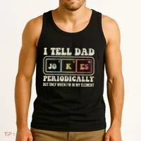 I Tell Dad Jokes Periodically Element Tank Top thumb 3