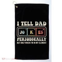 I Tell Dad Jokes Periodically Element Golf Towel thumb 0