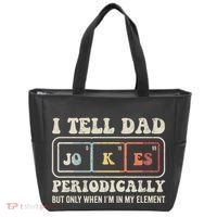 I Tell Dad Jokes Periodically Element Tote Bag thumb 0
