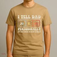 I Tell Dad Jokes Periodically Element T-Shirt thumb 3