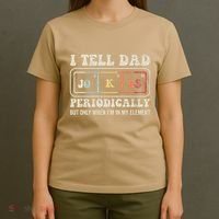 I Tell Dad Jokes Periodically Element T-Shirt thumb 4