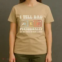 I Tell Dad Jokes Periodically Element T-Shirt thumb 4