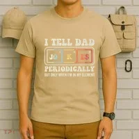 I Tell Dad Jokes Periodically Element T-Shirt thumb 6