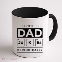 I Tell Dad Jokes Periodically Chemistry Elet Periodic Gift Coffee Mug thumb 1