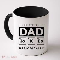 I Tell Dad Jokes Periodically Chemistry Elet Periodic Gift Coffee Mug thumb 0