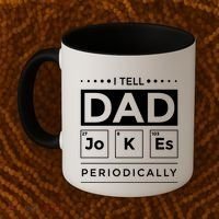 I Tell Dad Jokes Periodically Chemistry Elet Periodic Gift Coffee Mug thumb 2