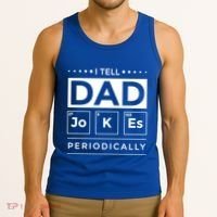 I Tell Dad Jokes Periodically Chemistry Elet Periodic Gift Tank Top thumb 3