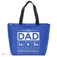 I Tell Dad Jokes Periodically Chemistry Elet Periodic Gift Tote Bag thumb 0