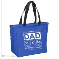 I Tell Dad Jokes Periodically Chemistry Elet Periodic Gift Tote Bag thumb 2