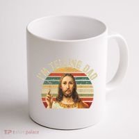 IM Telling Dad Funny Religious Christian Jesus Meme Coffee Mug thumb 1