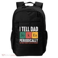 I Tell Dad Jokes Periodically Dad Funny Backpack thumb 0