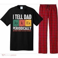 I Tell Dad Jokes Periodically Dad Funny Pajama Set thumb 0