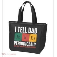I Tell Dad Jokes Periodically Dad Funny Tote Bag thumb 3