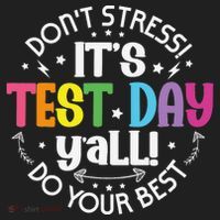 Its Test Day Yall Funny Testing Day For Teacher Student Beanie thumb 2