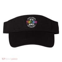Its Test Day Yall Funny Testing Day For Teacher Student Visor thumb 0