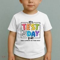 It's Test Day Y'all Don't Stress Do Your Best Testing Day Teacher Stude Toddler T-Shirt thumb 2