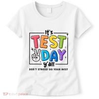 It's Test Day Y'all Don't Stress Do Your Best Testing Day Teacher Stude Women's T-Shirt thumb 0