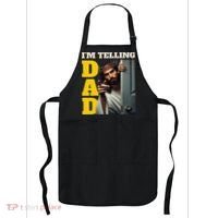 Im Telling Dad Funny Religious Christian Jesus Crown Apron thumb 0