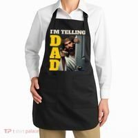 Im Telling Dad Funny Religious Christian Jesus Crown Apron thumb 2