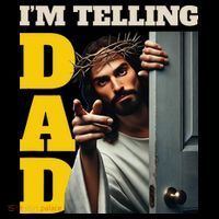 Im Telling Dad Funny Religious Christian Jesus Crown Coffee Mug thumb 5
