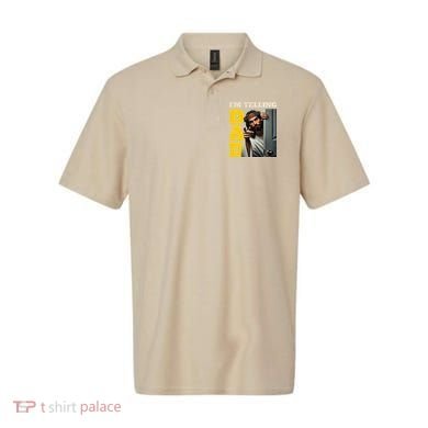Im Telling Dad Funny Religious Christian Jesus Crown Polo